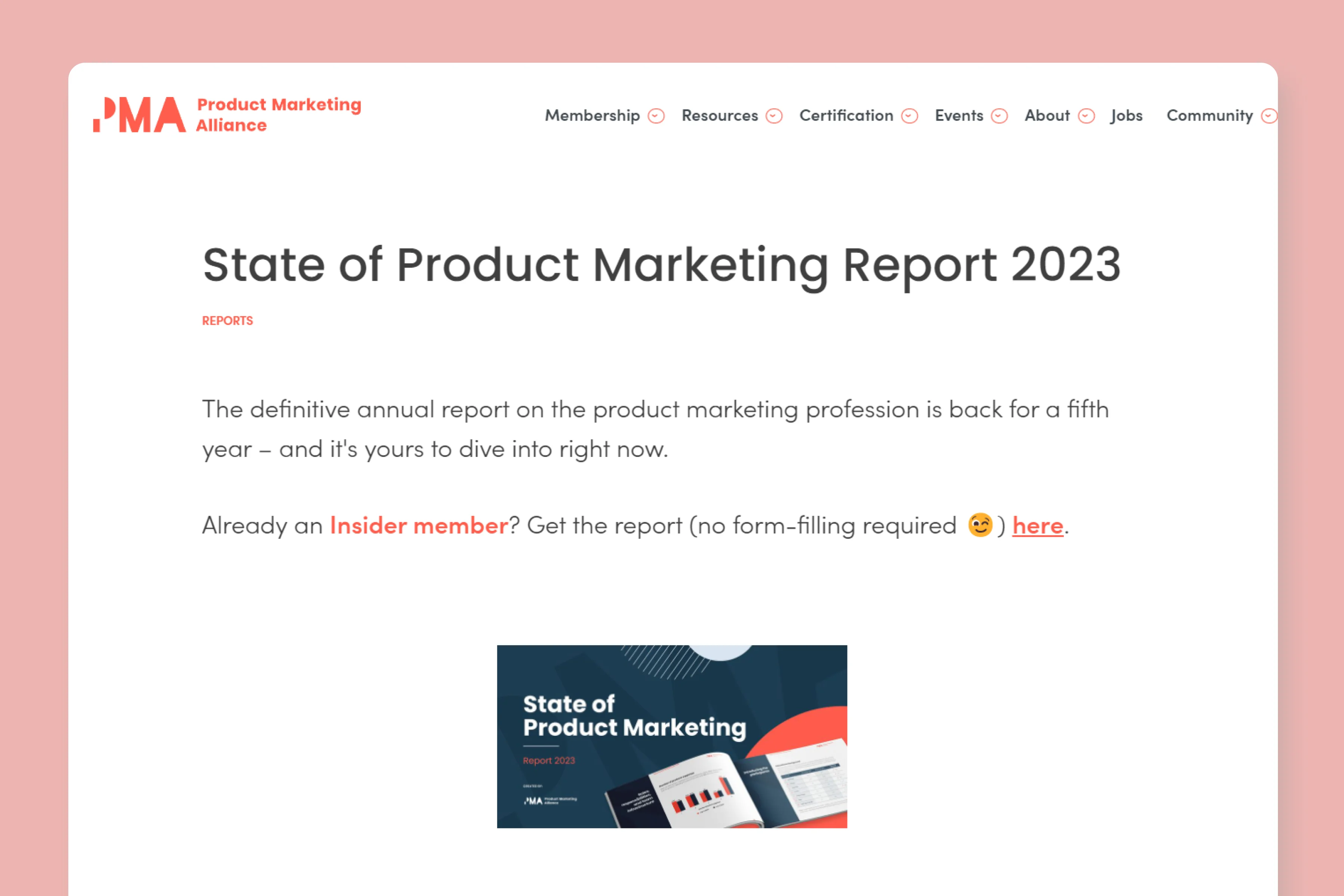 PMA - State of Product Marketing Report 2023