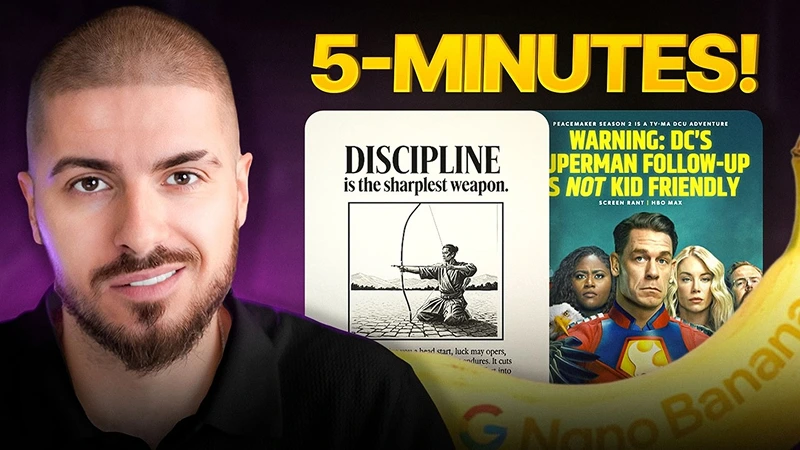 Using Nano Banana to Create Trending Carousels