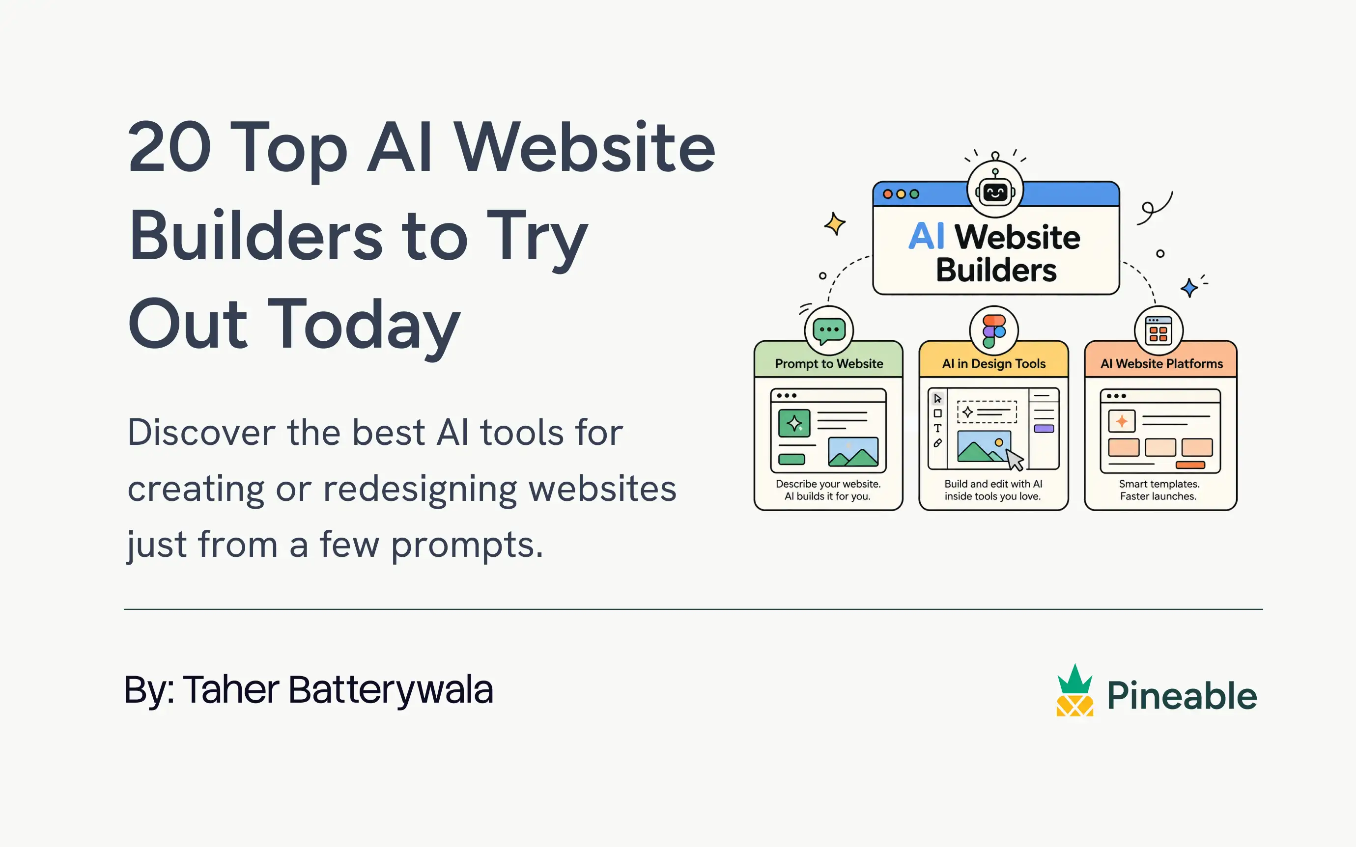 20 Best AI Website Builders to Try Out Today